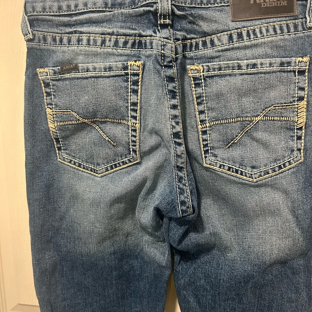 Ariat Men’s Boot Cut Jeans - M2 - Picture 3 of 7
